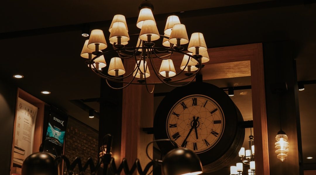 Photo Elegant lighting