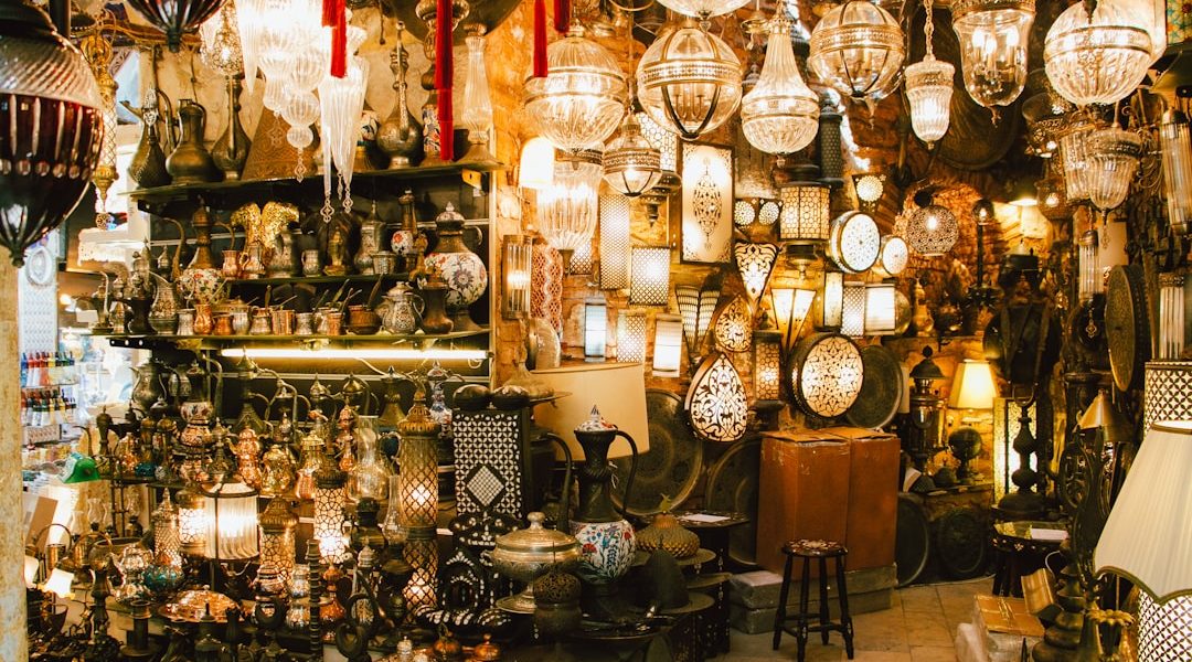 Photo chandelier